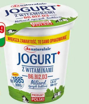 Jogurt naturalny OSM Jana
