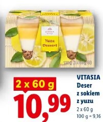 Vitasia Deser z sokiem z yuzu
