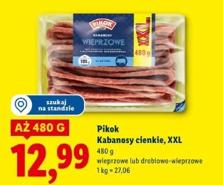 Kabanosy cienke, XXL