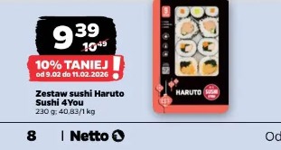 Zestaw sushi Haruto Sushi 4You
