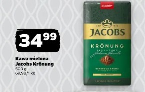 Kawa mielona Jacobs Krönung