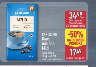 Barissimo Kawa mielona Mild