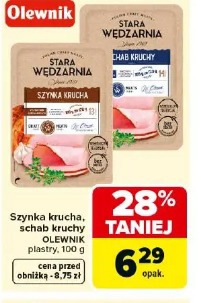 Szynka krucha, schab kruchy Olewnik