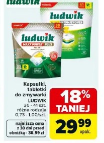 Kapsułki, tabletki do zmywarki LUDWIK