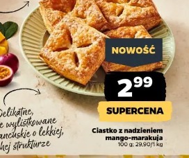 Ciasto z nadzieniem mango-marakuja