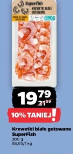 Krewetki białe gotowane SuperFish