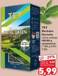 Tet Royal Green herbata liściasta