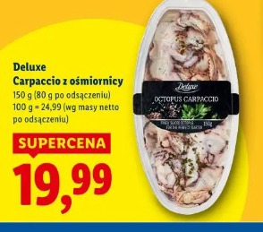 Deluxe Carpaccio z ośmiornicy