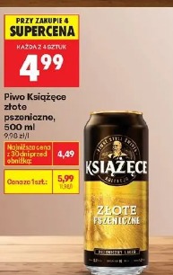 Piwo Książęce złote pszeniczne