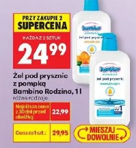 Żel pod prysznic z pompką Bambino Rodzina, 1 l