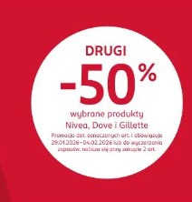 wybrane produkty Nivea, Dove i Gillette