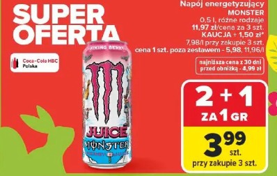Monster napój energetyzujący