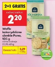 Wafle kukurydziane cienkie Pano