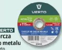Tarcza do metalu Verto