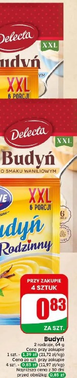 Budyń Delecta Gellwe