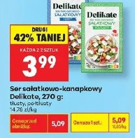 Ser sałatkowo-kanapkowy Delikate