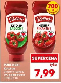 Pudliszki Ketchup pikantny, łagodny