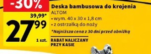 Deska bambusowa do krojenia ALTOM