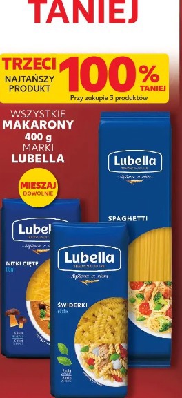 Lubella Wszystkie makarony 400 g marki Lubella