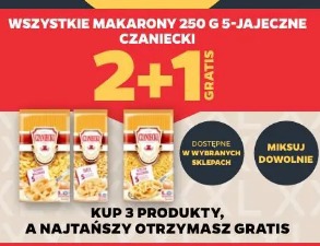 Wszystkie makarony 250 g 5-jajeczne Czaniecki