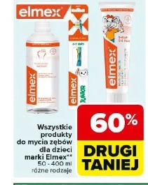 Wszystkie produkty do mycia zębów dla dzieci marki Elmex
