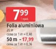 Folia aluminiowa Elembal