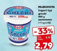 Mlekovita Jogurt typ grecki 10%