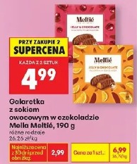 Galaretka z sokiem owocowym w czekoladzie Meltić