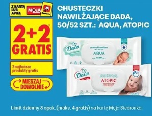 Chusteczki nawilżające Dada Aqua, Atopic