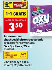 Jednorazowo chusteczki chroniące pranie przed zafarbowaniem Oxy Spotless