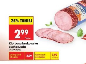 Kiełbasa krakowska sucha Duda