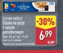 Cucina Nobile Ciasto na pizzę z sosem pomidorowym