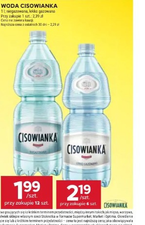 Woda Cisowianka