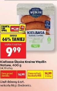 Kiełbasa Śląska Kraina Wędlin Nature