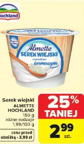 Serek wiejski ALMETTE HOCHLAND
