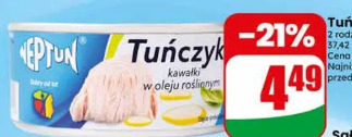 Tuńczyk kawałki Neptun