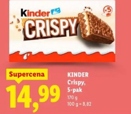 Kinder Crispy, 5-pak