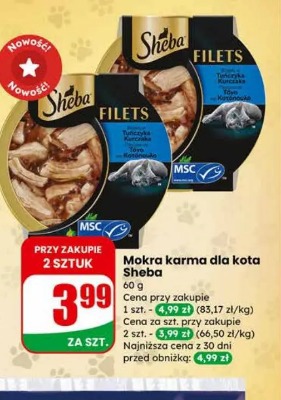 Mokra karma dla kota Sheba