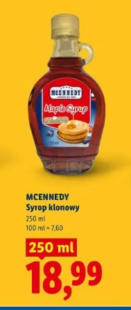 Mcennedy Syrop klonowy