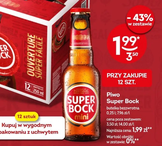 Piwo Super Bock mini