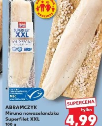 Abramczyk Miruna nowozelandzka Superfilet XXL