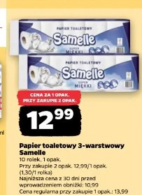 Papier toaletowy 3-warstwowy Samelle