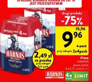 Piwo Harnaś jasne pełne