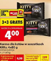 Karma dla kotów w saszetkach Kitty