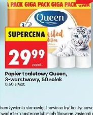 Queen papier toaletowy 3-warstwowy