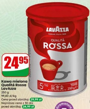 Kawa mielona Qualità Rossa LavAzza