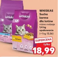 Whiskas Sucha karma dla kotów różne rodzaje