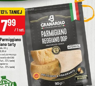 Ser Parmigiano Reggiano tarty Grana Padano