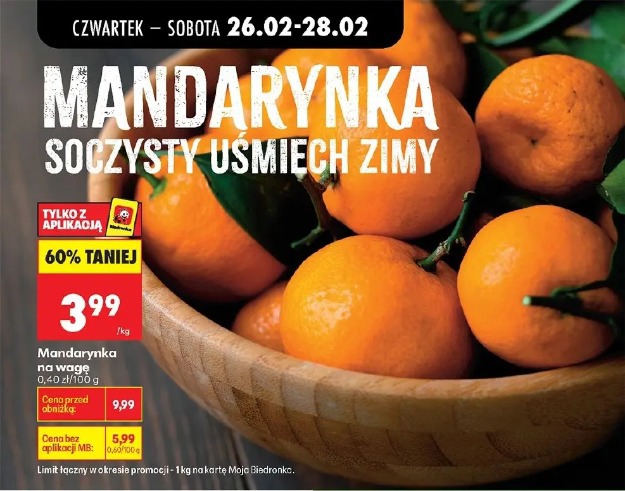 Mandarynka soczysty uśmiech zimy