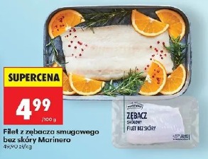 Filet z zębacza smugowego bez skóry Marinero